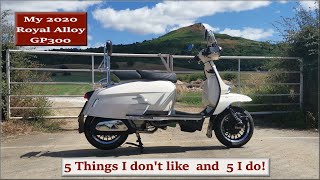 Royal Alloy - 5 things I Dislike and 5 things I Like about my GP300