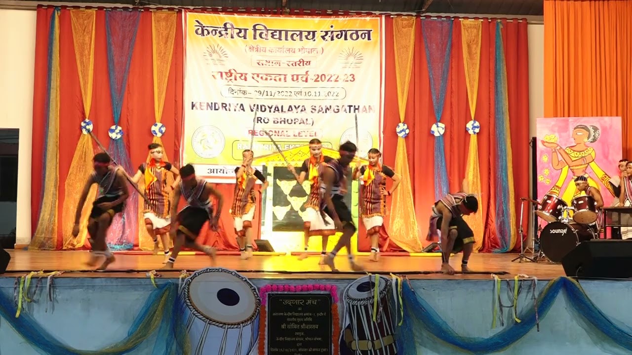 Rashtriya Kala Utsav 2022-23 Group Dance_ KV No.1, Indore