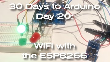 Arduino + ESP8266 - How to connect the ESP8266 to your Arduino