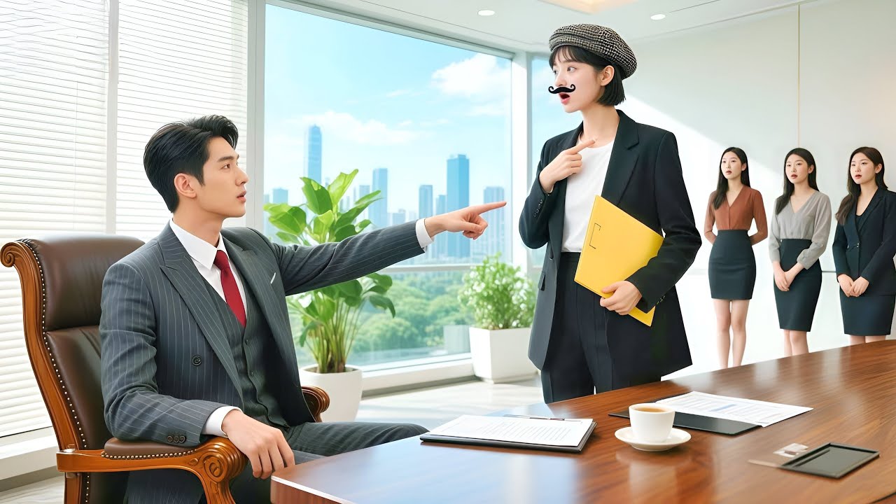 بتتنكر انها راجل وبتروح شركه شاب وسيم عشان يوافق يشغلها ملخص مسلسل 