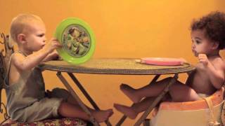 Tessa And Sawyer Play Footsie