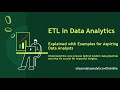 ETL in Data Analytics Explained in 1 Minutes | Extract, Transform, Load