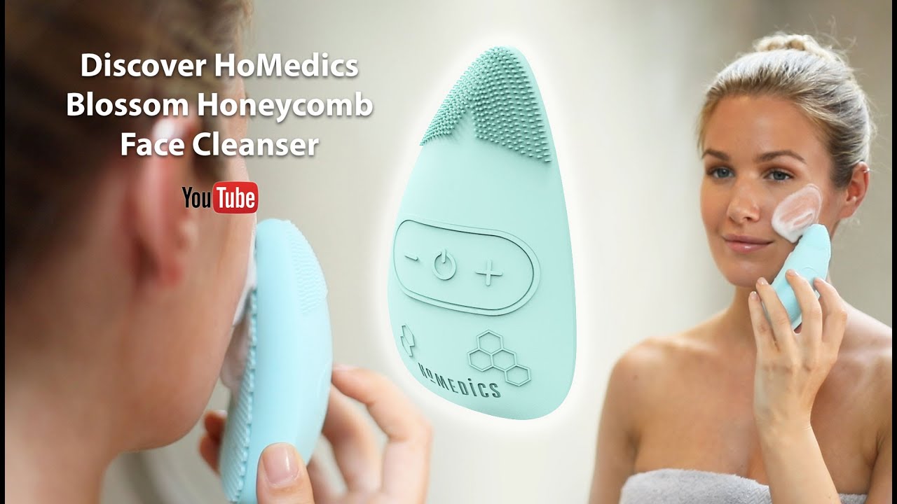 HoMedics Blossom Facial Cleanser YouTube