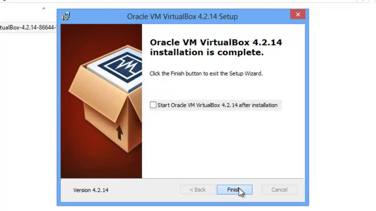 download installing virtualbox