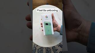 Unboxing the new #Pixel8a  #Google #TeamPixel #ASMR