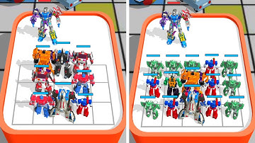 MAX LEVEL in Merge Master Superhero Robot Part 2!