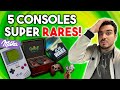 5 Consoles ULTRA RARES et CHÈRES! (Sortez les chéquiers)