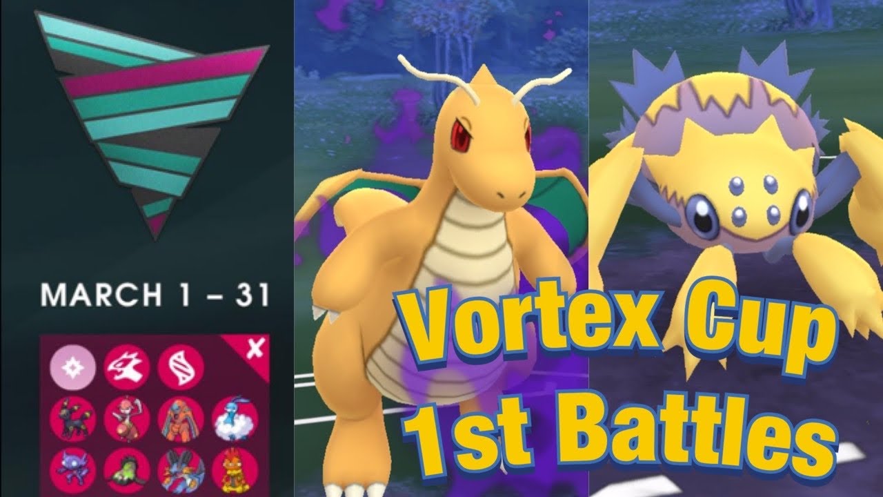 First Battles Vortex Cup Pokemon GO PvP