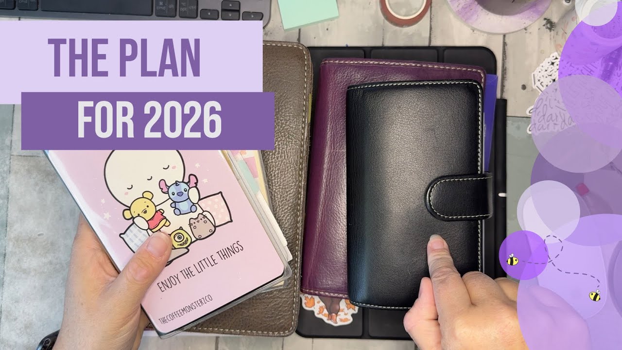 2026 Plans, The Journals, The Notebooks. All the things I THINK I'll use for Next Year.
