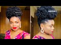 High Puff on Natural Hair 4c/IGBOCURLS