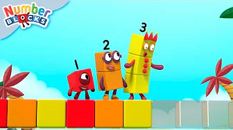 Numberblocks en español | Episodios completos | EL PALACIO DE LOS PATRONES, Códigos y mas!
