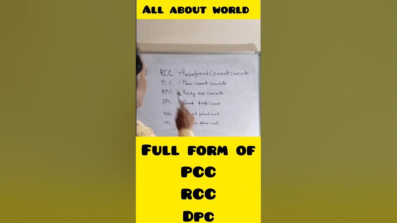 Full Form Of RCC PCC YouTube full-form-of-rcc-pcc-youtube