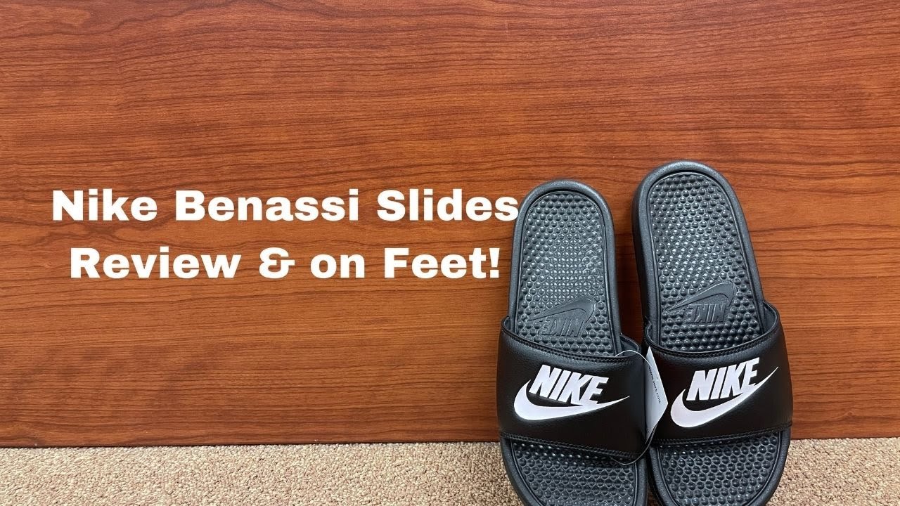 Nike Benassi Slides Review On - YouTube