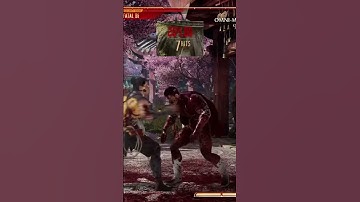 Scorpion combo 32% no bars  practice mk1 #combo #scorpion #mk #mortalkombat1game #mk1 #shorts