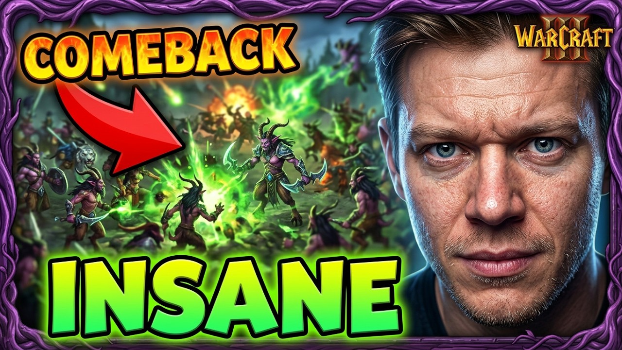 How to make a grand comeback?! | Satyrs | Warcraft 3: Survival Chaos