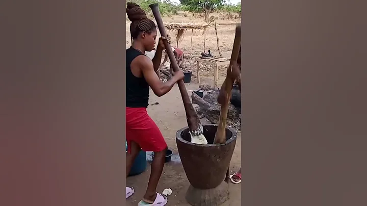 How to do Pounded yam in large quantity//Nigerian Food//West Africa