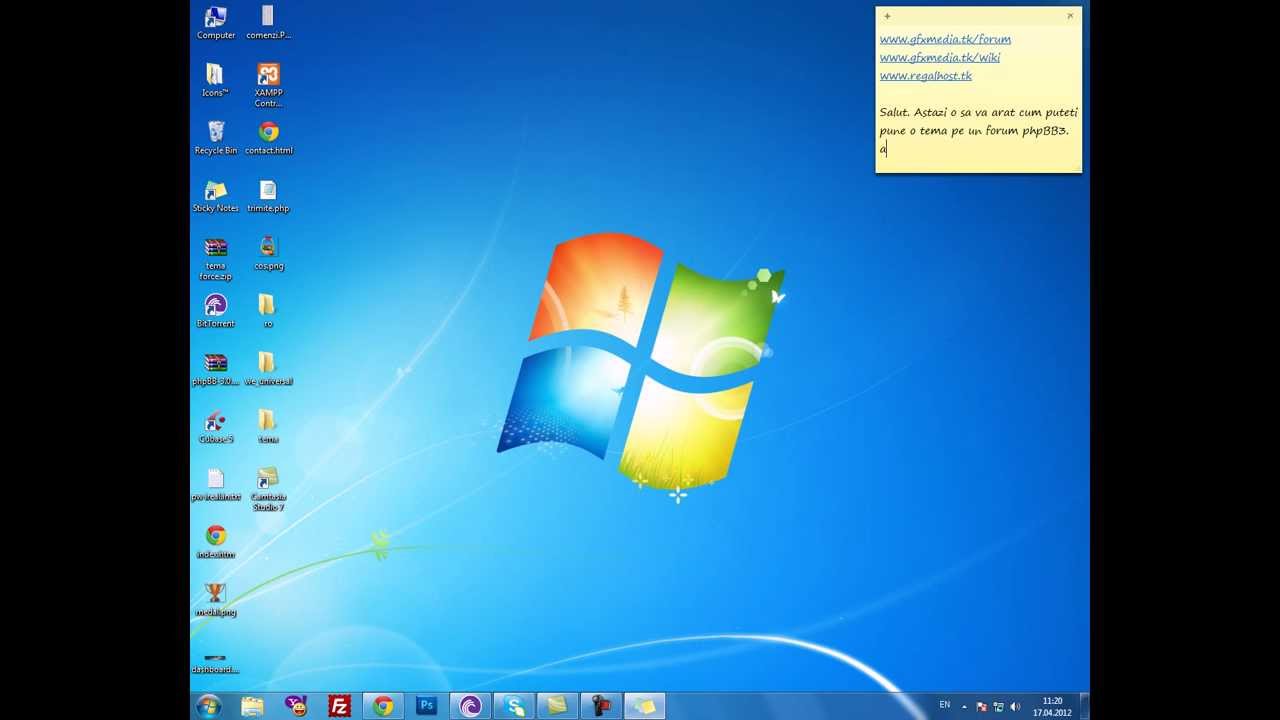 [GFXMedia] Tutorial - Cum se pune o tema phpBB3