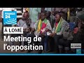Togo  meeting de lopposition  lom une premire depuis les restrictions anticovid