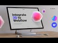 How to make an interactive 3D web hero banner with Spline and Webflow | Tutorial