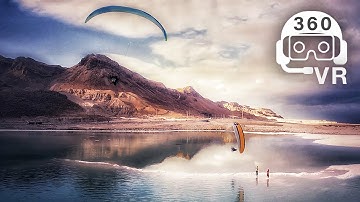 Fly the Dead Sea in VR | Shot in 5K
