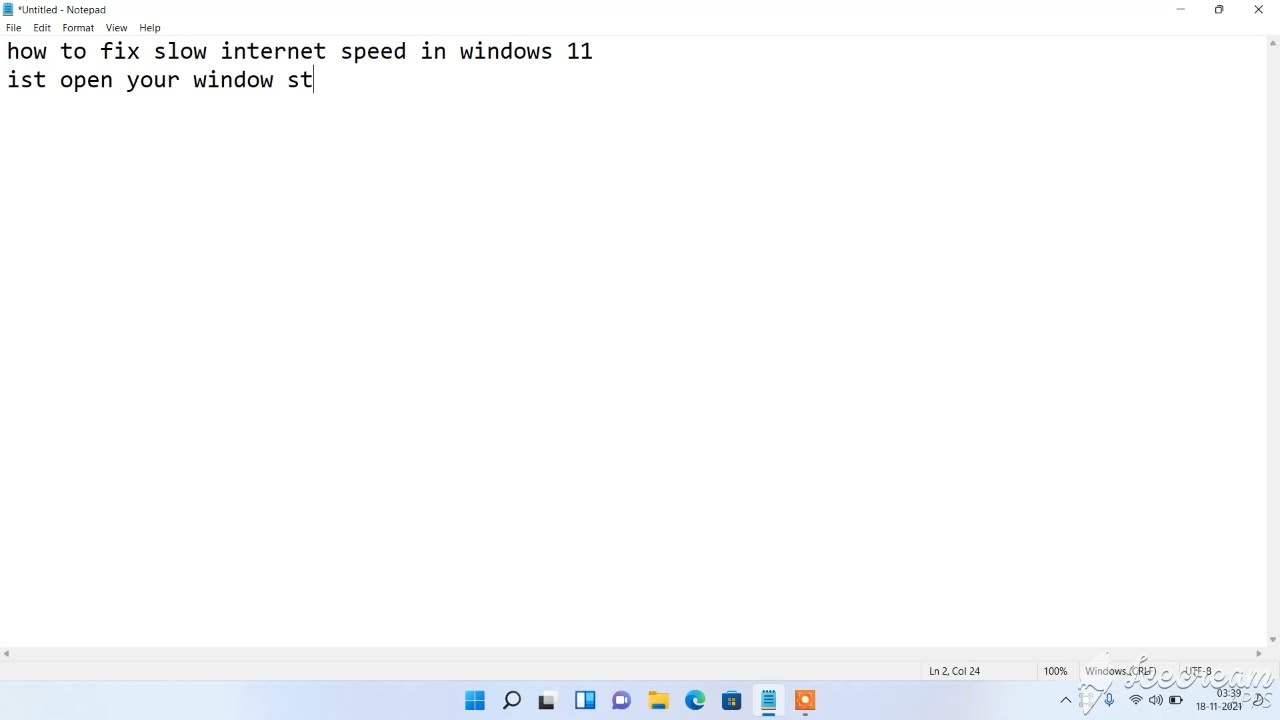 how to fix slow internet speed in windows 11 - YouTube