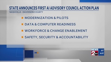 State announces first AI advisory council action plan