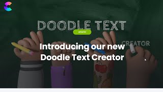 All New Doodle Text Creator in CreateStudio v1.5.0 Sept 2020 screenshot 3