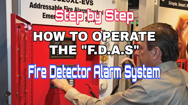 HOW TO OPERATE "FDAS" FIRE DETECTOR ALARM SYSTEM || Step by step PROCEDURE