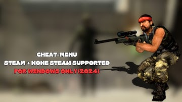 CS 1.6 HACK / CHEAT-MENU / STEAM + NON-STEAM SUPPORTED / PC TUTORIAL