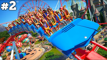 Build a brand new rollercoaster in my park🎢 | Real Costers gameplay for Android/ iOS  Ep #2