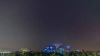 Time-lapse - Super Blue Blood Moon @ Marina Bay, Singapore (31 Jan 2018)