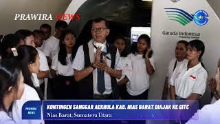 Kontingen Sanggar Aekhula Kabupaten Nias Barat di Ajak Garuda Indonesia ke GITC