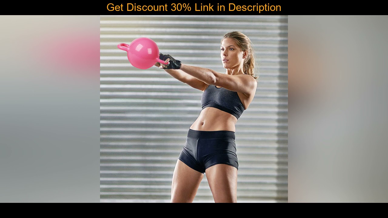 Deal  Water-Filled Kettlebell Massage Adjustable Dumbbell Pilates Yoga Woman Fitness Strength Train