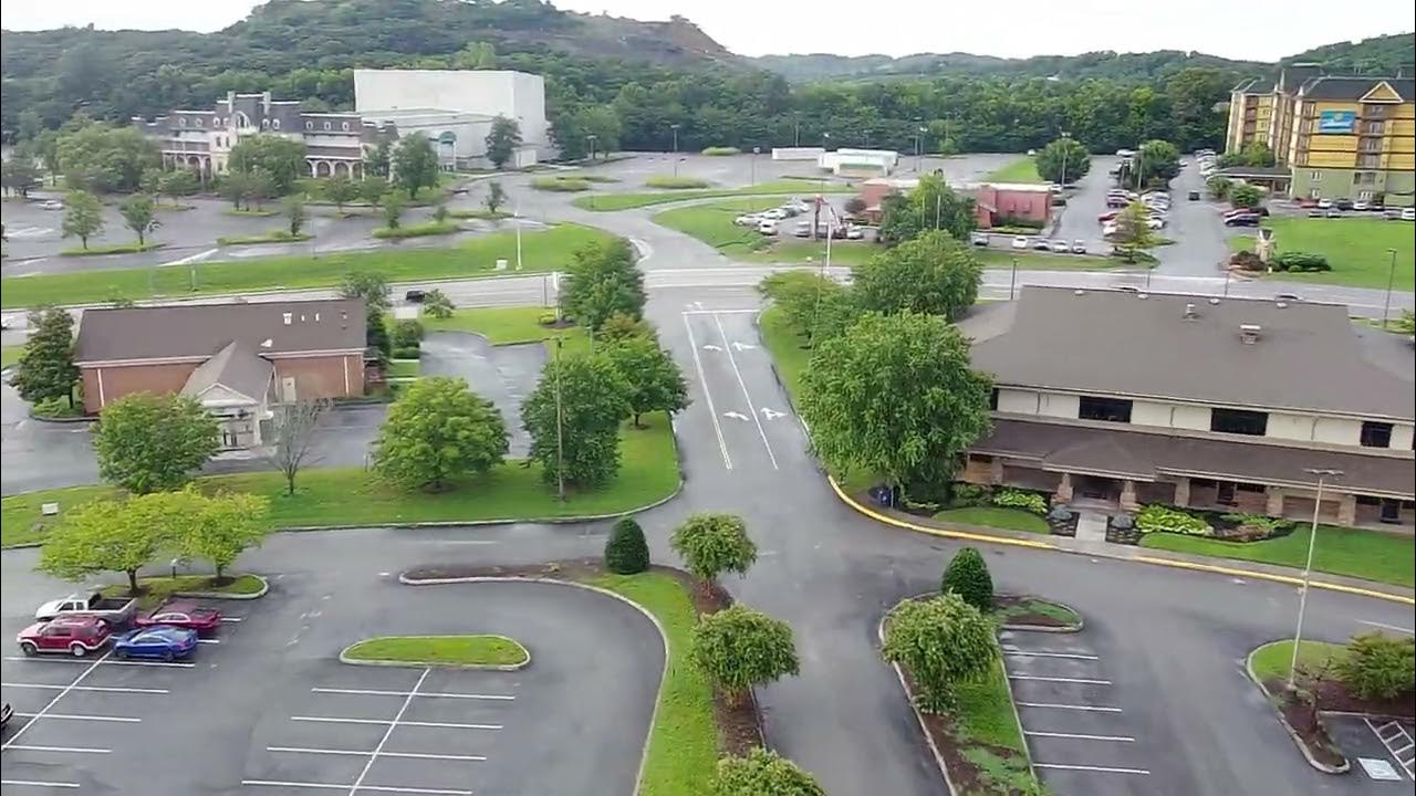 Governor's Crossing and Movie Theater Sevierville Tennessee Drone