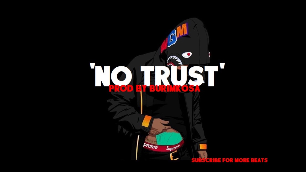 ' No trust ' Aggressive 808 Trap Beat  Drill Freestyle Simple Type Beat 2019 | Instrumental