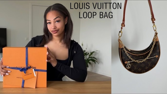 WHAT FITS IN MY LOUIS VUITTON DENIM LOOP?! + UNBOXING ALL NEW