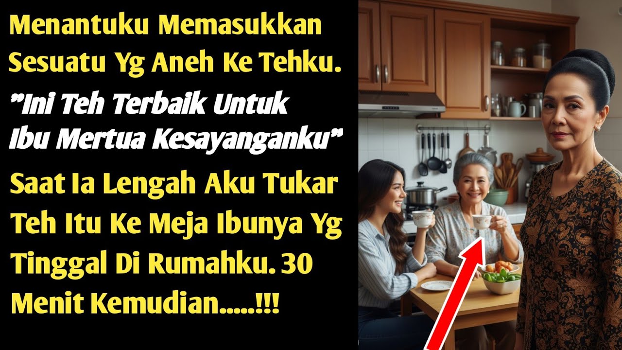 35 Menit Kemudian, Sesuatu Yang Tak Pernah Kusangka Terjadi Di Depan Mataku. ternyata Teh Itu