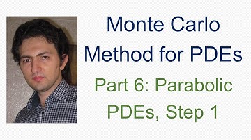 Monte Carlo Method for PDEs - Part 6: Parabolic PDEs, Step 1