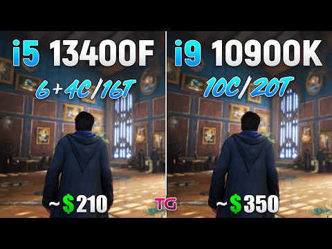 i5 13400F vs i9 10900K - Test in 9 Games