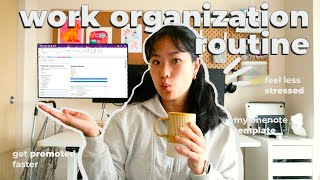 A Simple Way to be More Organized and Productive at Work in Corporate Tech and Planning Routine