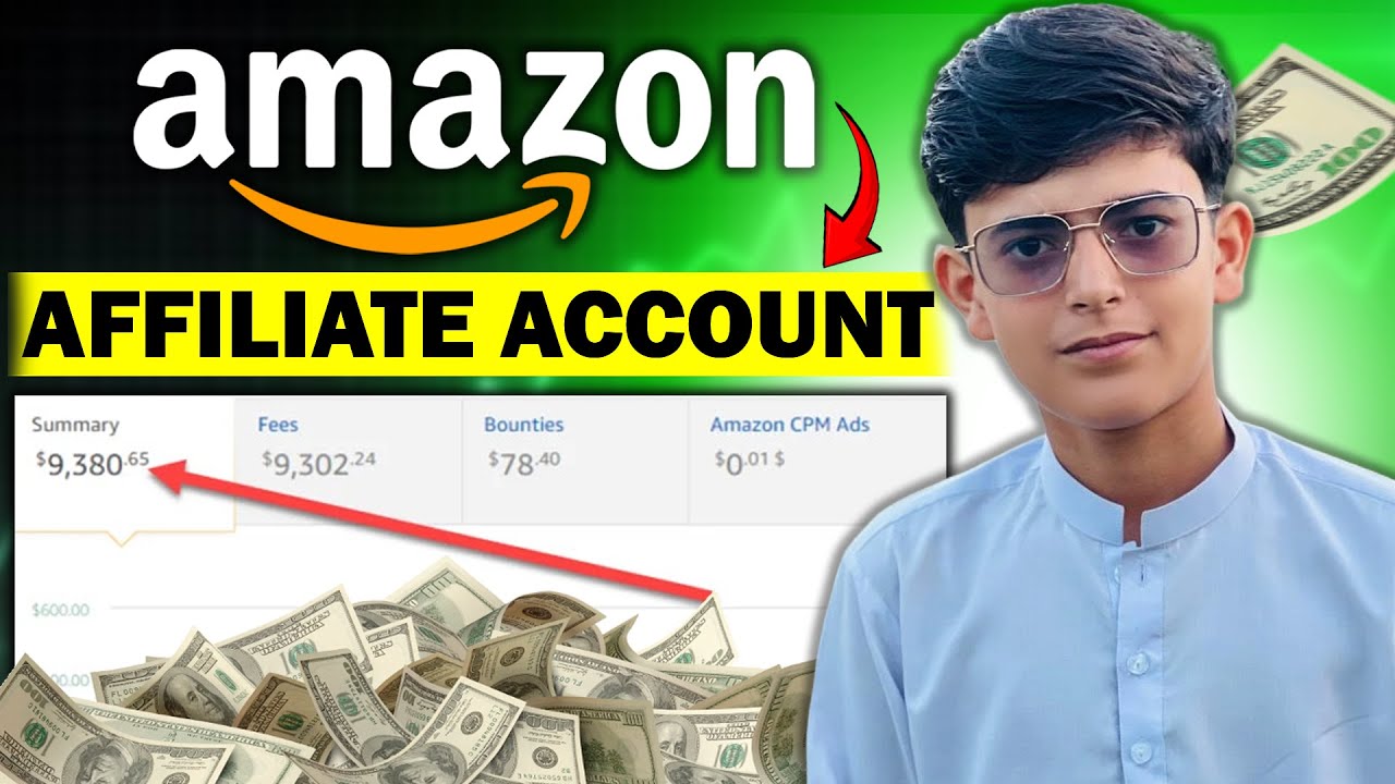 How to Create Amazon Affiliate Account in Pakistan & Make Money Online ...