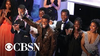 "Black Panther," "The Marvelous Mrs. Maisel" big winners at SAG Awards