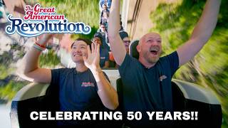 Celebrating 50 Years of The Great American Revolution! | Six Flags Magic Mountain Vlog #65 | 5/8/26