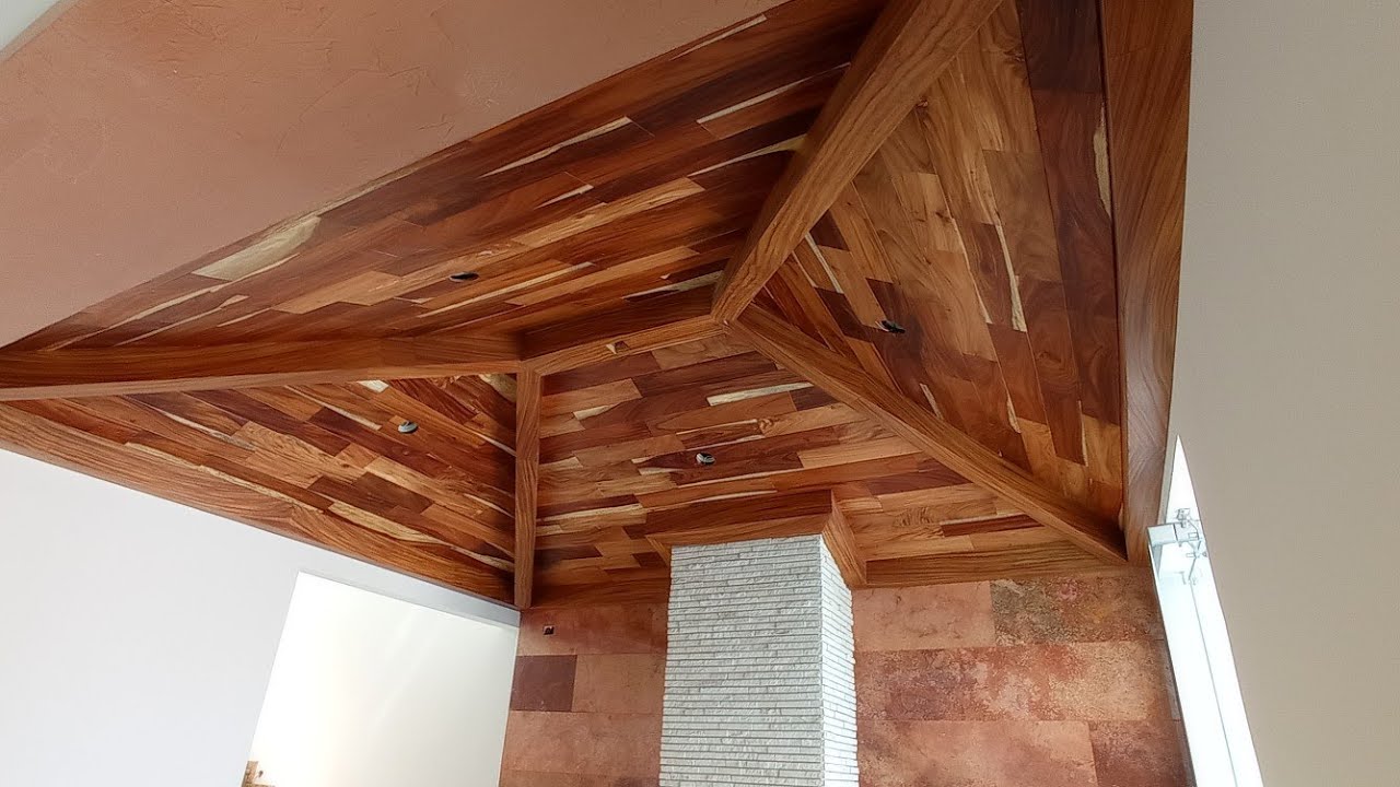 COMO MONTAR UN TECHO DE MADERA #ElMuebleModerno - YouTube