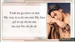 SHINee (Taemin) - Advice (easy lyrics)