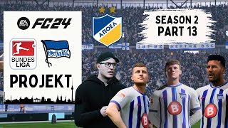 #fc24 HERTHA BSC Projekt - Season 2 - Part13 - vs. Nikosia #herthabscberlin #apoel