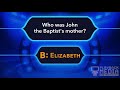 Bible Moms Trivia Game For Kids