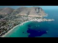 Mondello, Monte Pellegrino e Capo Gallo - Drone video 4K