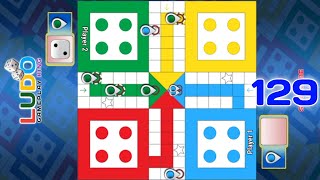 Ludo game - 129 - Ludo King 2 Player Gameplay - Ludo King #ludoking #ludo #ludosuperstar screenshot 5