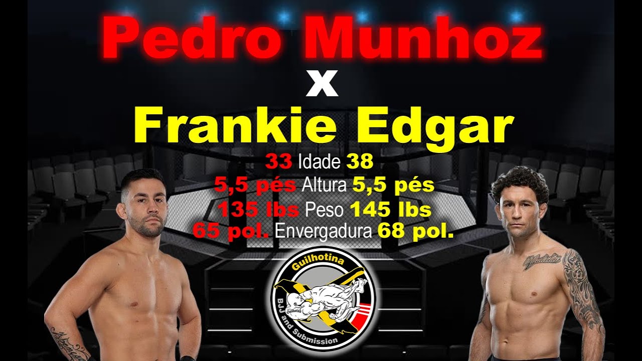 Pedro Munhoz x Frankie Edgar - JIU JITSU - SUBMISSION - MMA - YouTube